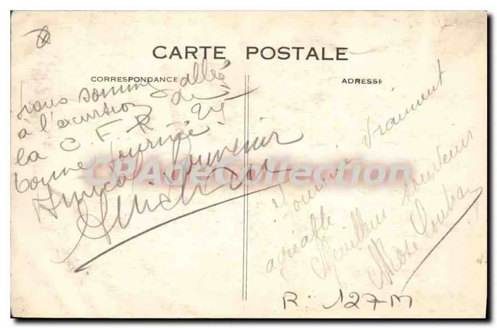 Yport (Seine Inf) — O Rocher do Ricard — Editor Le Ricard - Verso