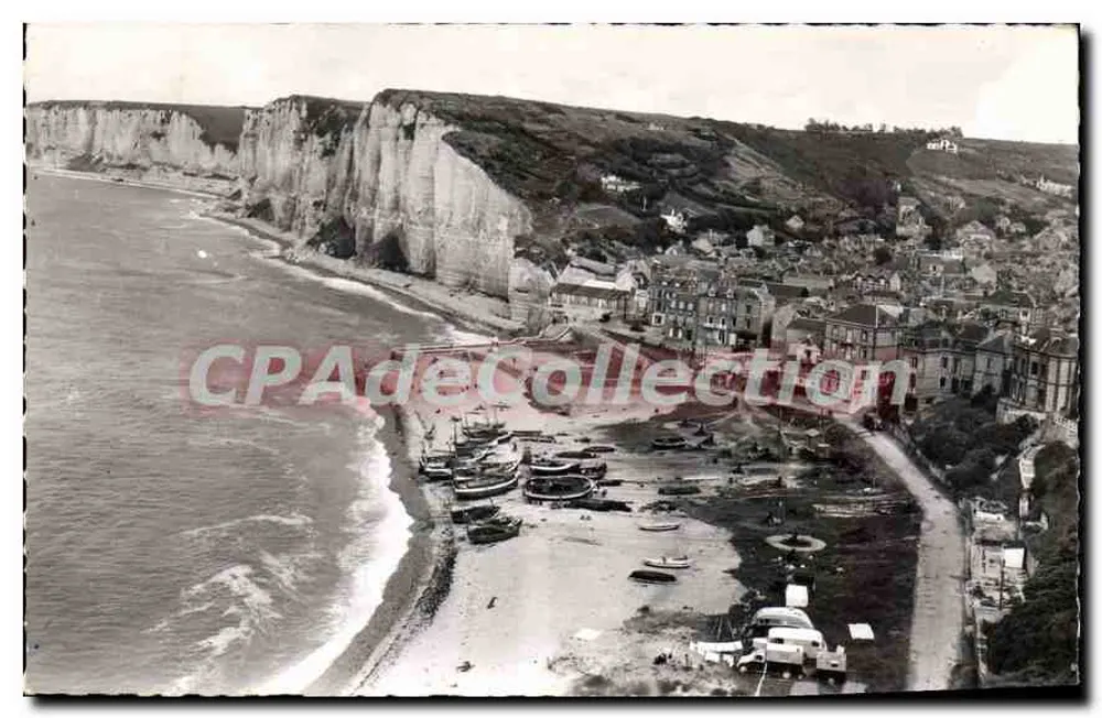 Yport (Seine-Maritime) — Panorama da Praia — Edição Gauf - Frente