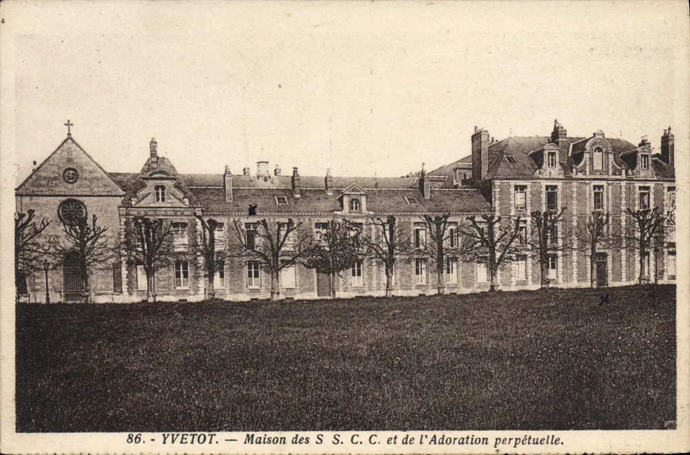 Yvetot — Haus der S.S.C.C. und der ewigen Anbetung - Vorderseite