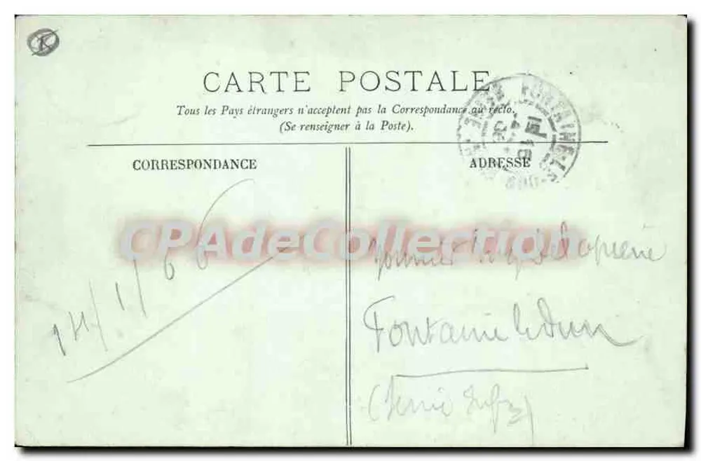 Criel-Plage — O Castelo — LL. — n°237 - Verso