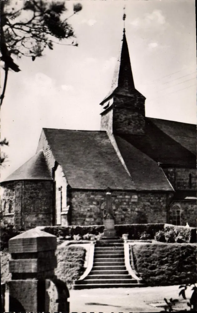 Ste-Marguerite-sur-Mer — La Iglesia — Edición Lanterier, Dieppe - Anverso