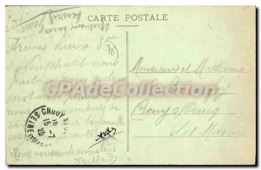 Neufchâtel-en-Bray — Monument aos Mortos da Guerra — editor R. Join - Verso