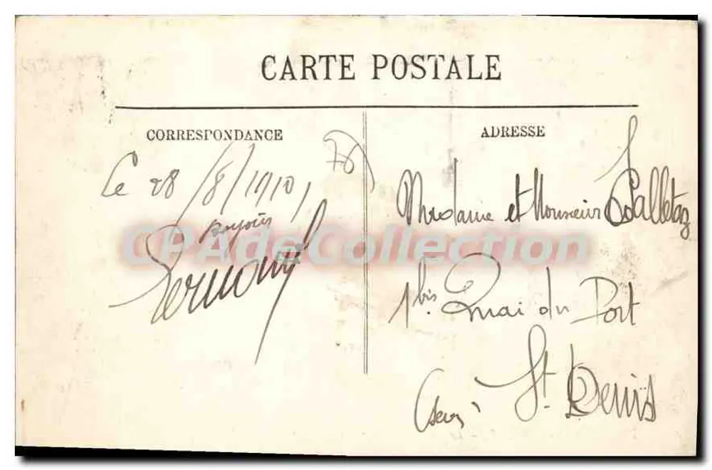 Sainte-Adresse — Il Pan di Zucchero — LL - Verso