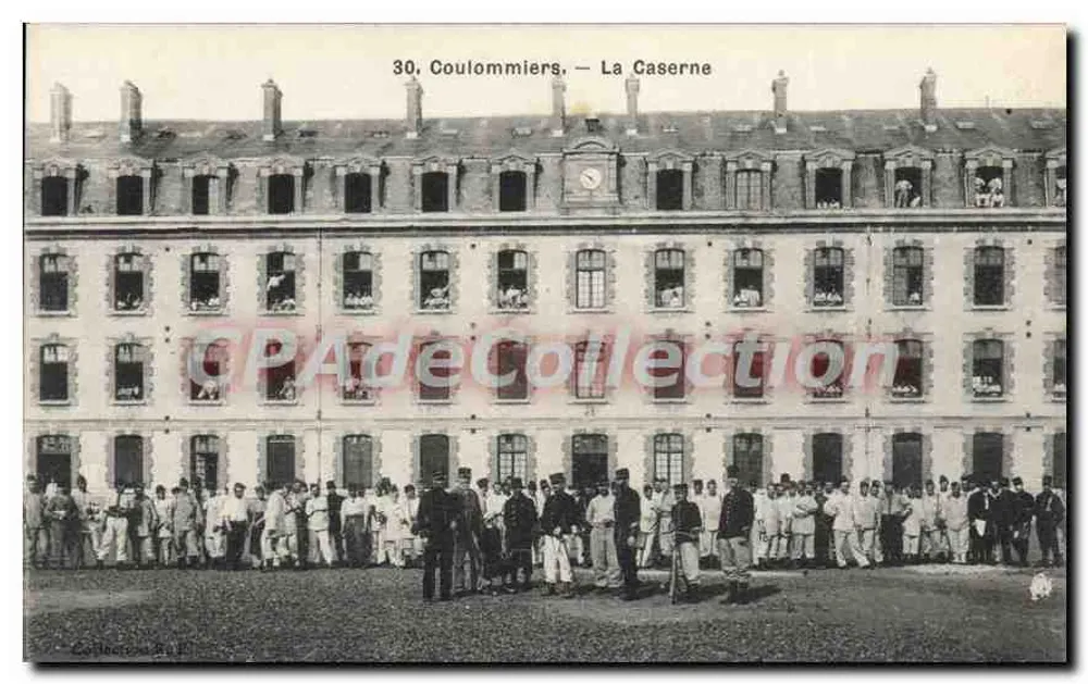 Coulommiers — A Casa de Forças — CPAdeCollection n°30 - Frente