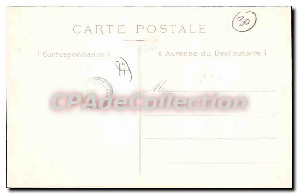 Coulommiers — A Casa de Forças — CPAdeCollection n°30 - Verso