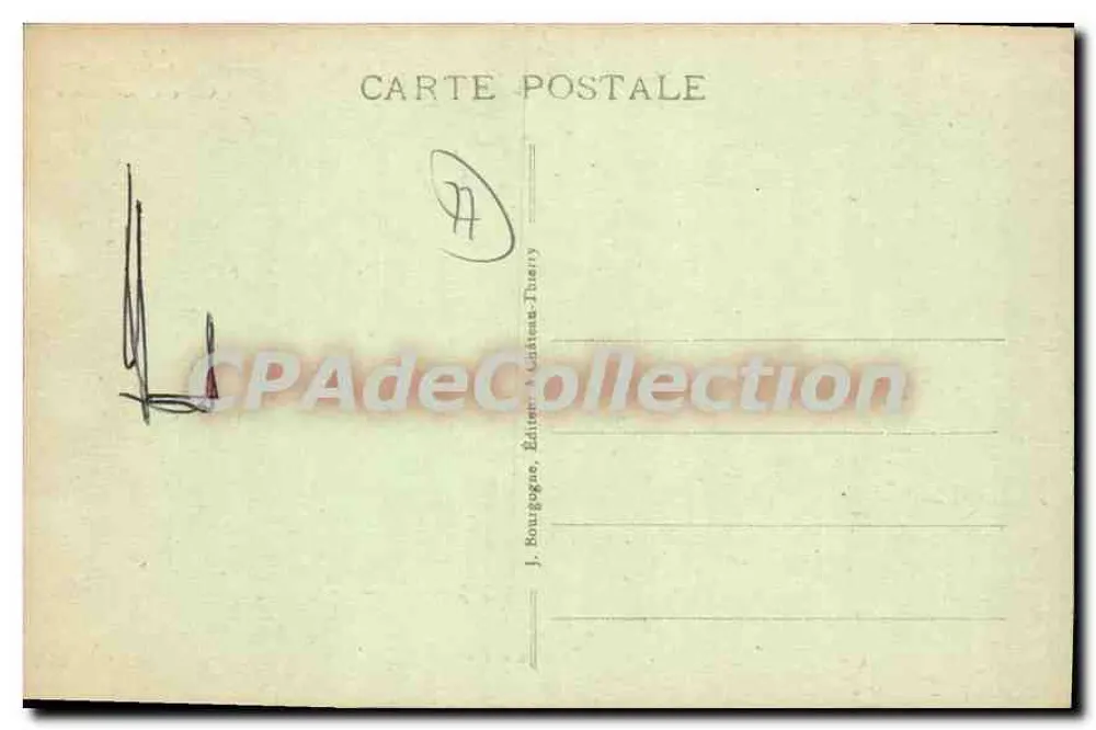 Castelo de Saint-Denis — Lagny (S.-et-M.) — J. Bougogne, Editores Thiers-Thierry - Verso