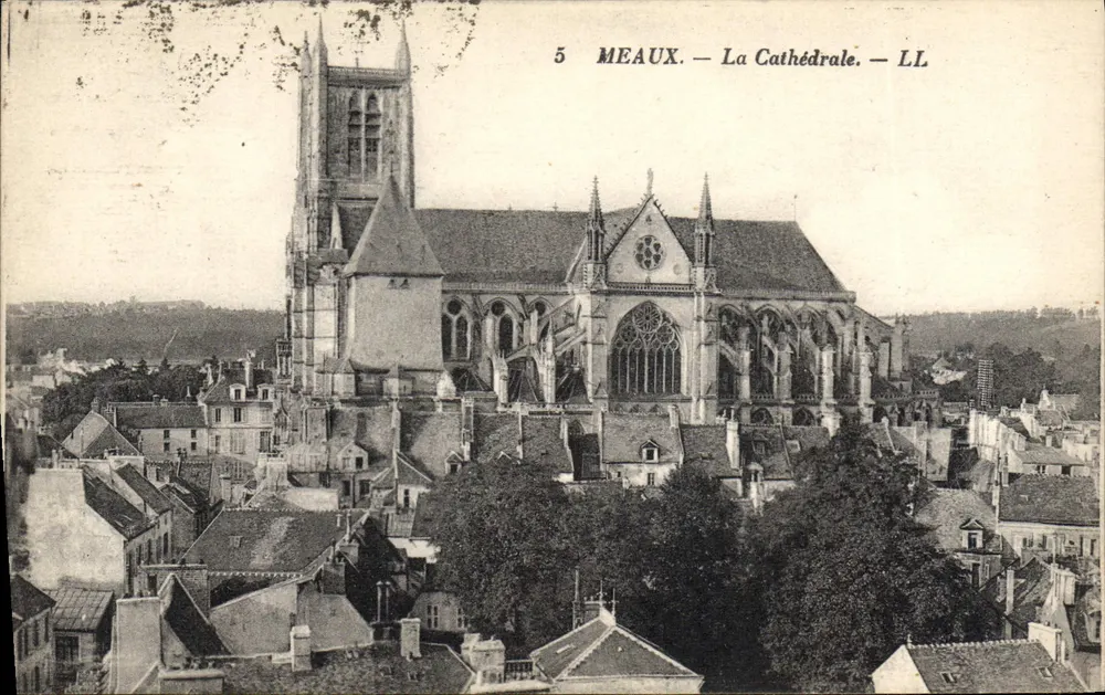 Meaux — A Catedral — LL - Frente