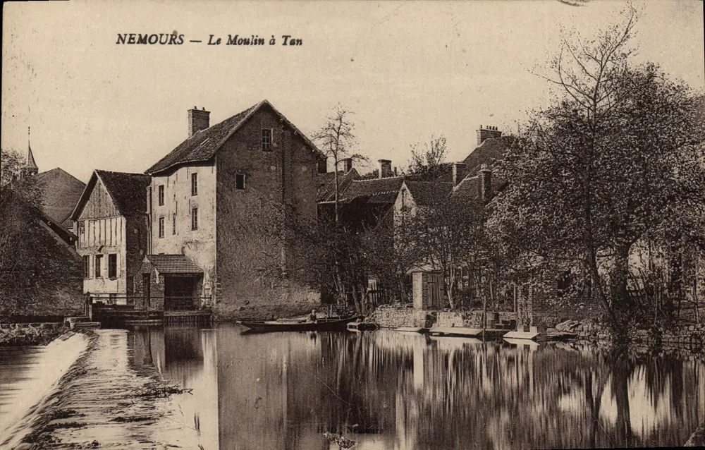 NEMOURS — Młyn do Taniej — Wydawca H. Le Némours - Awers