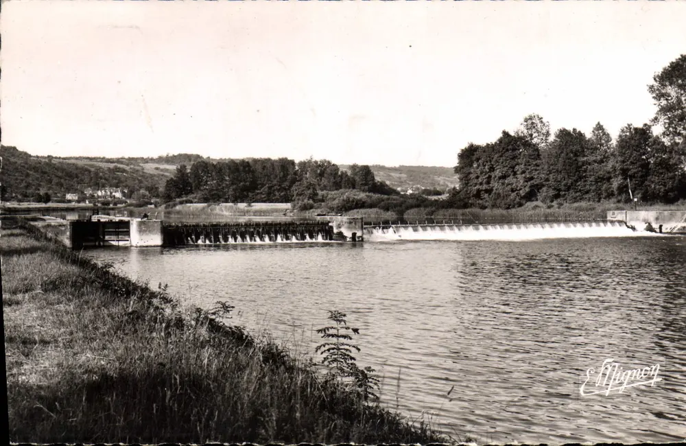 O Barragem - Nanteuil-sur-Marne (S.-et-M.) — Photo-Édition E. Mignon, n° 5884 - Frente