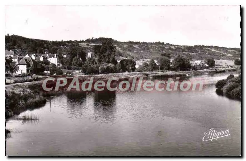 Die Ufer der Marne und die Brücke — Nanteuil-sur-Marne (S.-et-M.) — E. Mignon - Vorderseite