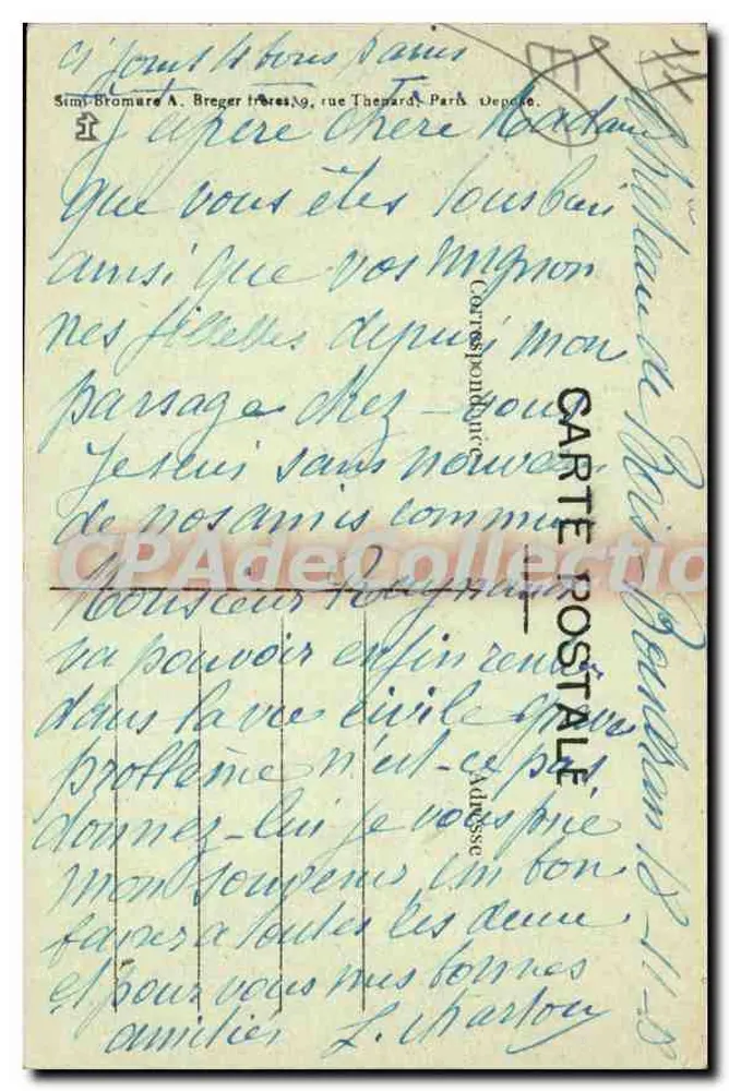 Um canto dos étangs de VILLEFERMOY, perto de Nangis (S.-et-M) — F. Cazabat, edit. - Verso