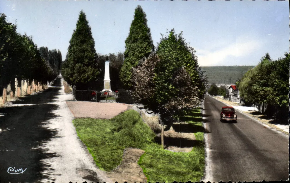 Jouarre (S.-et-M.) — Eingang zu Jouarre, Route de La Ferté — Photographie Cim - Vorderseite