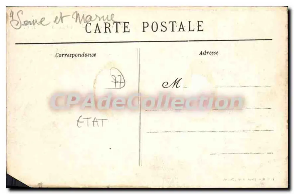 Um Moret-sur-Loing — Keramikfabrik ÉCUELLES — L. Coffin, phot.-edit, Moret - Rückseite