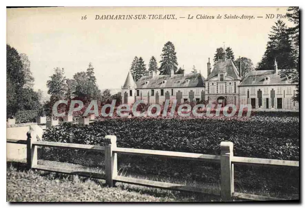Dammartin-sur-Tigeaux — Schloss Sainte-Avoye — ND Foto - Vorderseite
