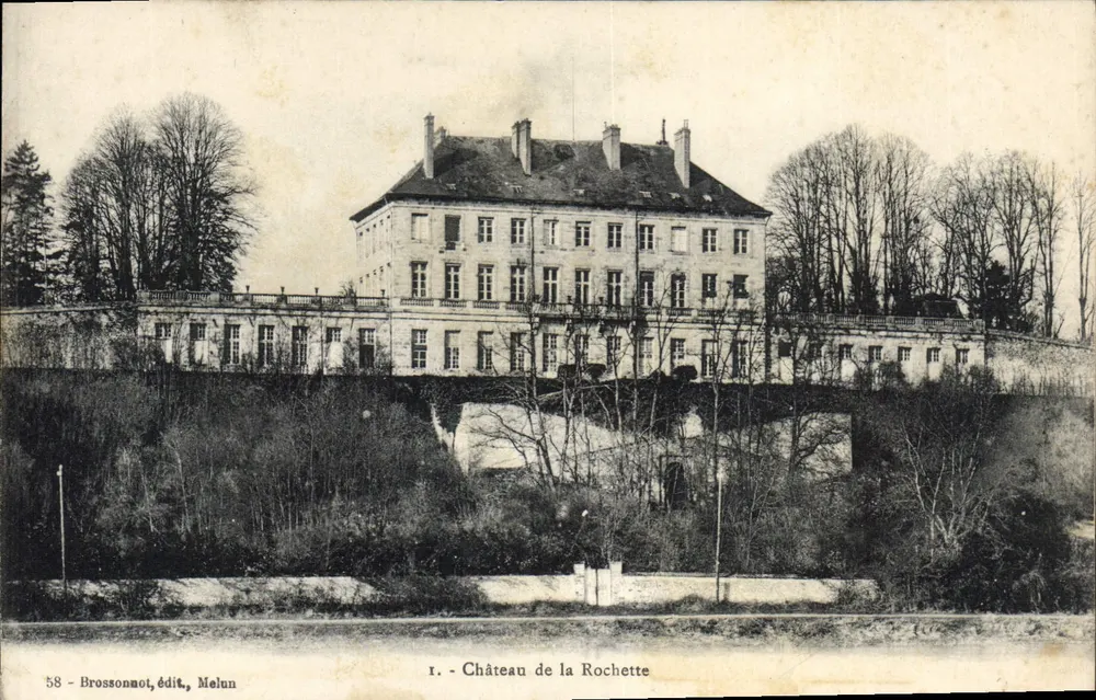 Castelo da Rochette — Brossonnot, editor, Melun — n° 58 - Frente