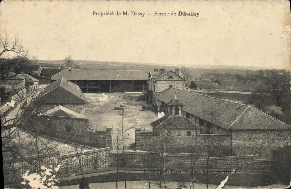 Fazenda de Dhuisy — Propriedade de M. Dassy — Sacy-sur-Marne - Frente