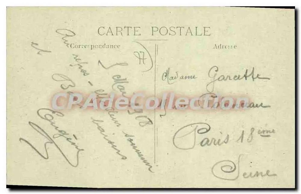 CONDÉ-sur MARNE — El Canal lateral — Viné Bourses - Reverso