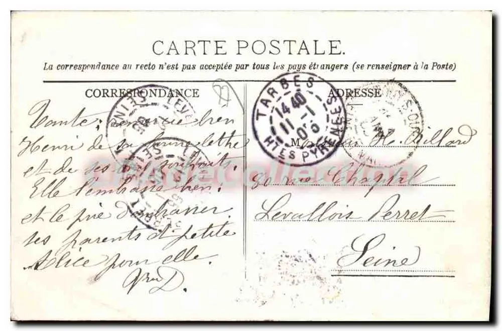 Crouy-sur-Ouercq — Vista Geral — Editor Haineellin - Verso