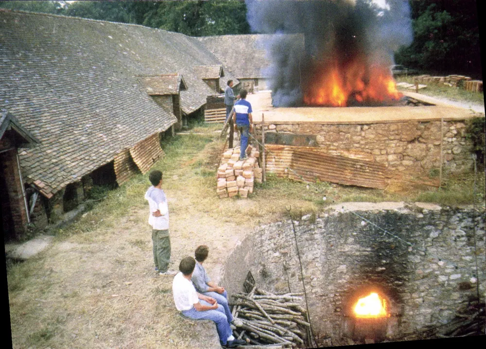 Großer Brand — Ziegelwerke von Bezanleu — CPAdeCollection - Vorderseite