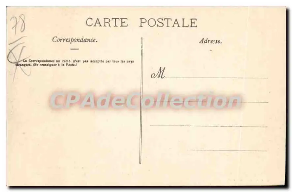 As Grutas dos Vaux de Cernay — Vale de Chevreuse — editor Gaultrol, n° 416 - Verso