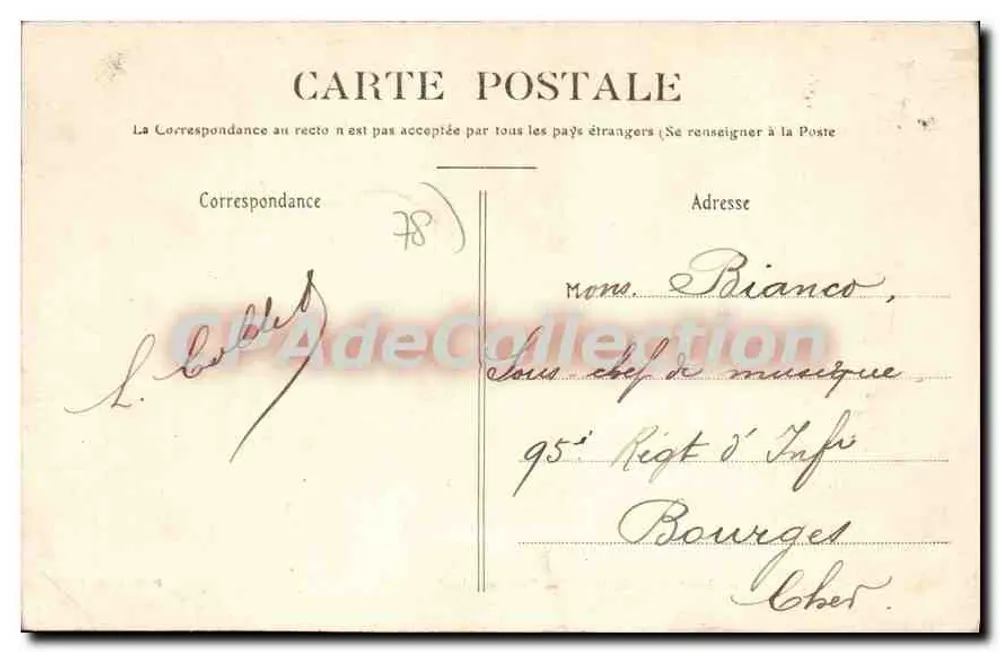 MAISONS-LAFFITTE — O Campo dos Zouaves — editor: Armuse, Paris - Verso