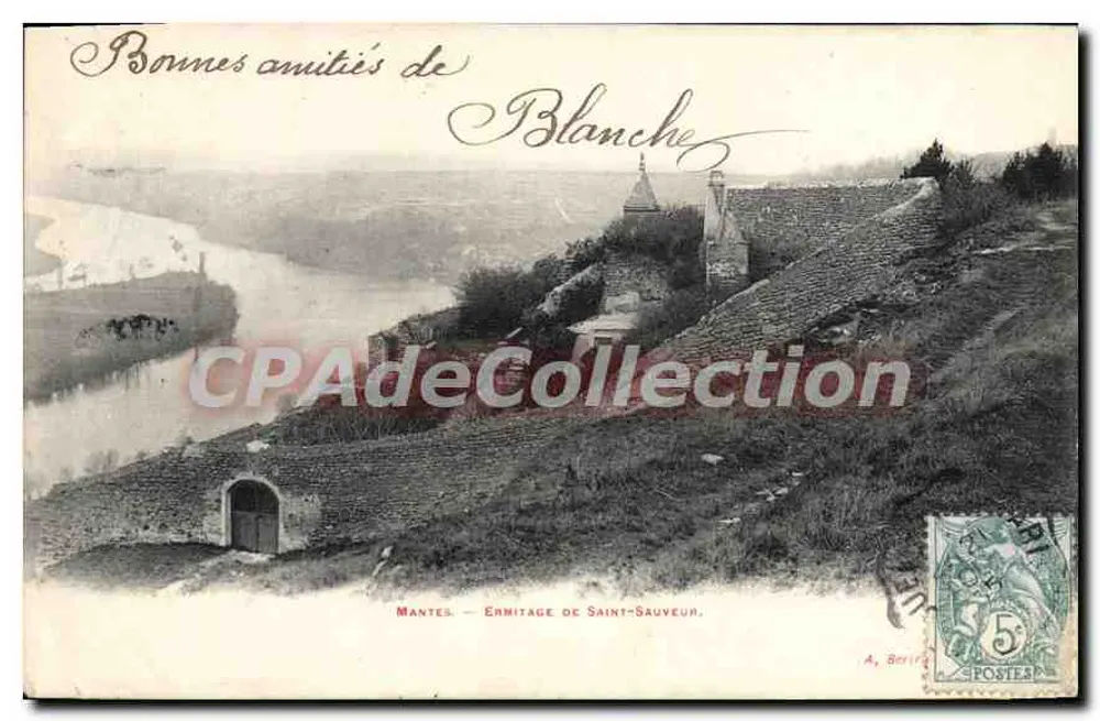 Mantes - Ermitério de São Salvador — A. Beriès, editor - Frente