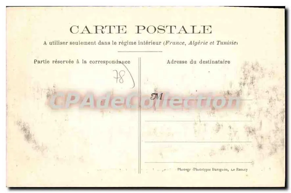 Meulan — O pequeno ponte e o Hospice — B.M. (editor) - Verso
