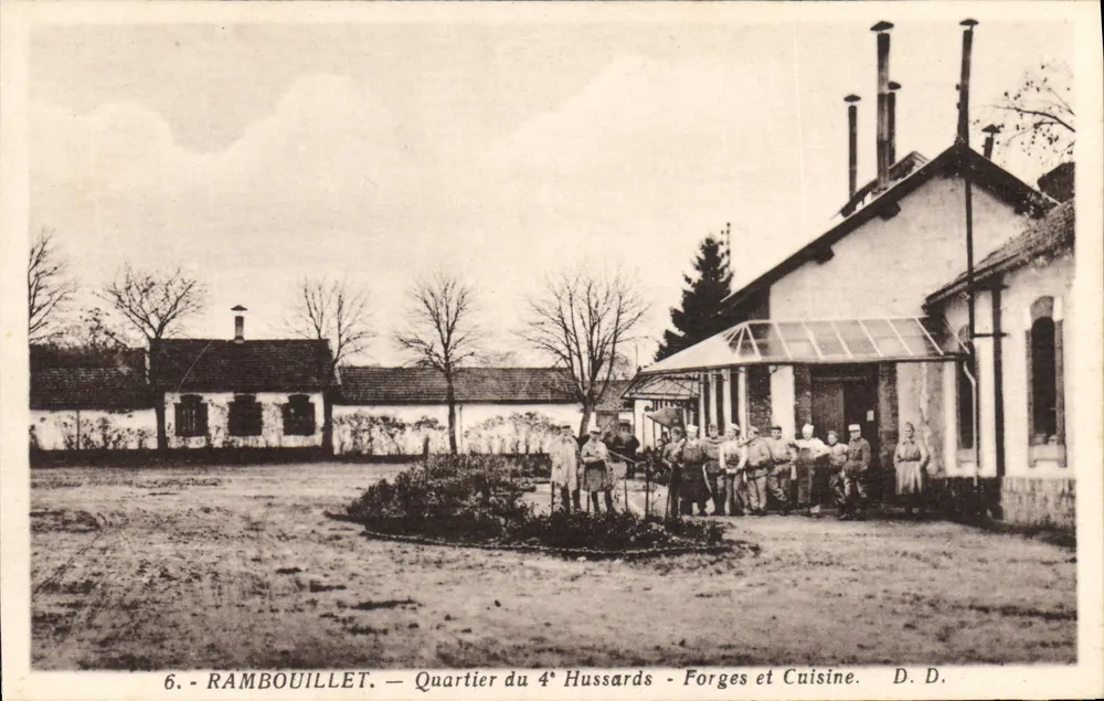 Rambouillet — Viertel der 4. Husaren — Schmiede und Küche — D.D. - Vorderseite