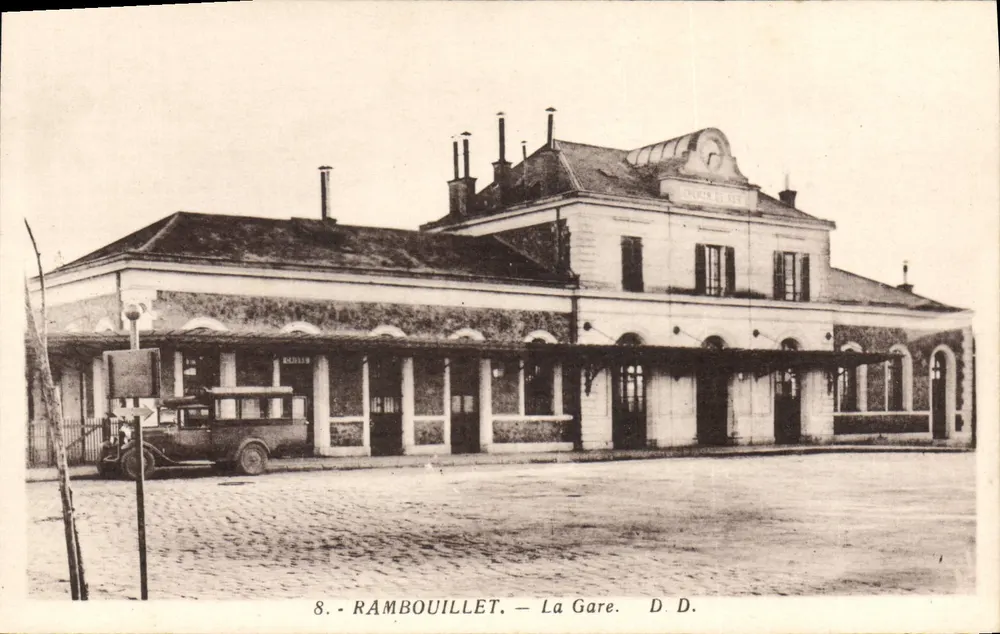 Rambouillet — Stacja — D.D. - Awers