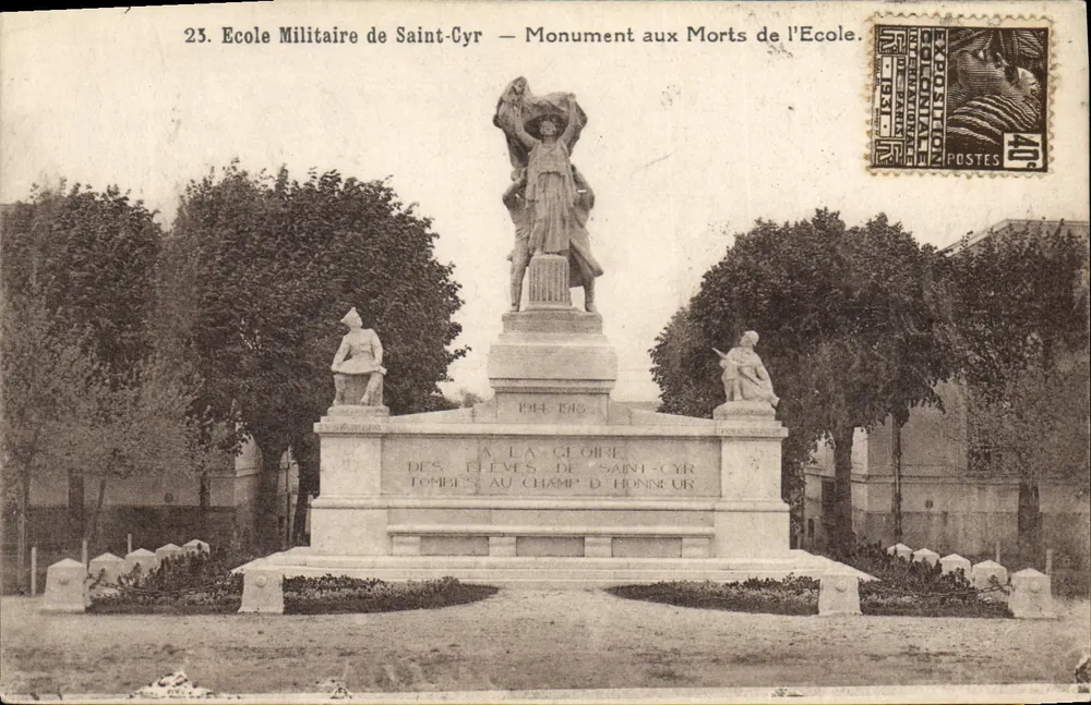 Militärschule Saint-Cyr — Denkmal für die Toten der Schule — 1914-1918 - Vorderseite