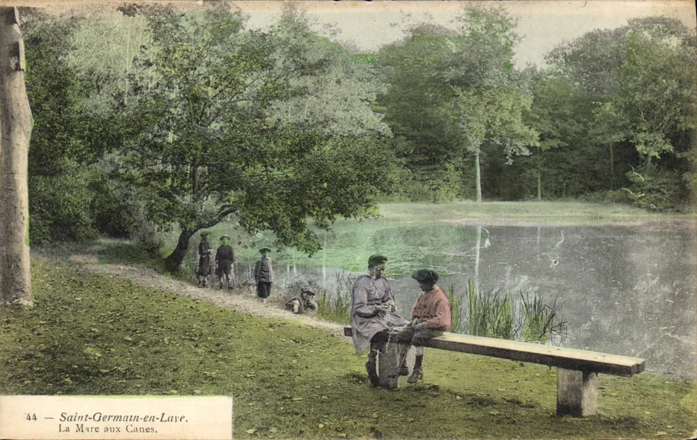 Saint-Germain-en-Laye — A Lagoa das Cães — editor não identificado, n° 44 - Frente