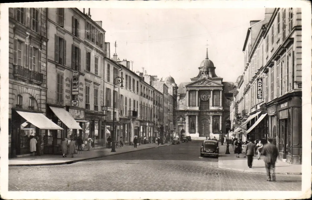 Versailles - Kirche Notre-Dame - Rue Hoche — Éditions du Globe, n°86 - Vorderseite