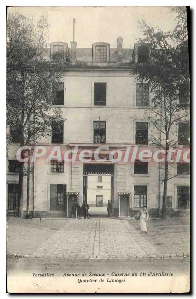 Versailles - Avenue de Sceaux - Kasernen des 11. Artillerieregiments - Viertel Limoges - Vorderseite
