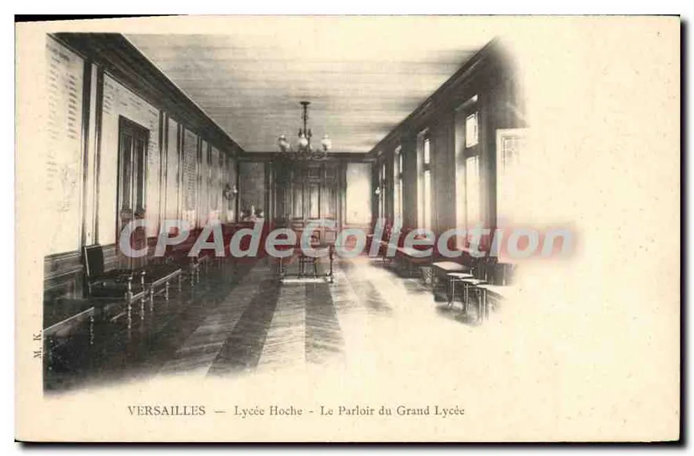 Versailles — Lycée Hoche — Der Parlor des Grand Lycée - Vorderseite