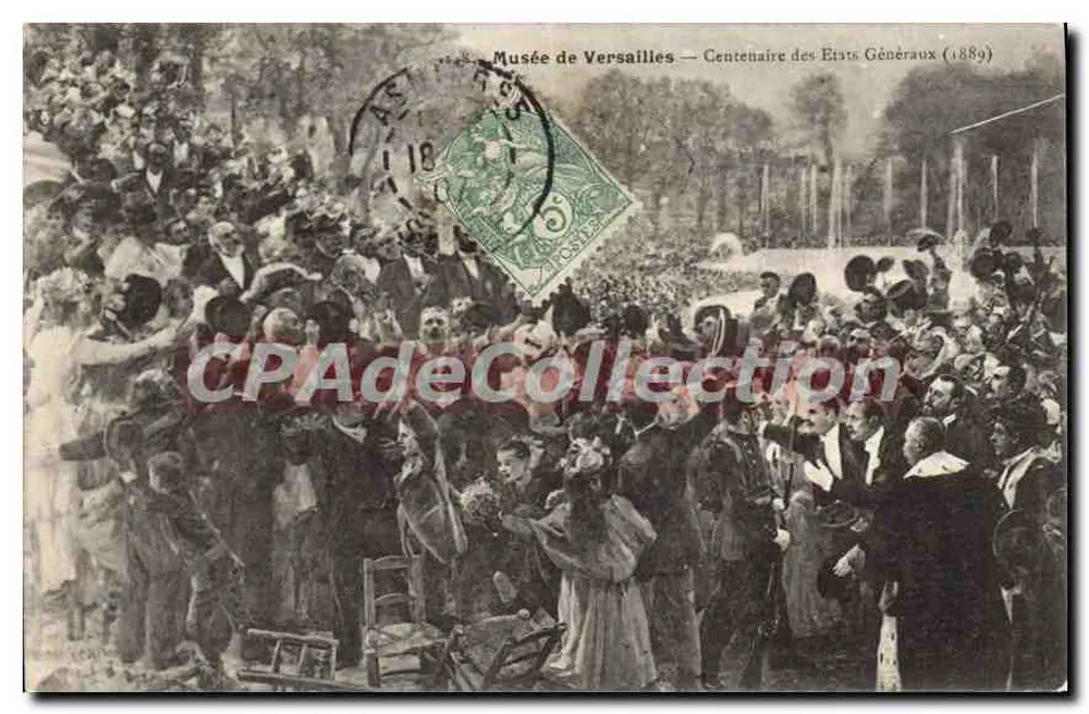 Museum von Versailles — Jahrhundertfeier der Generalstände (1889) - Vorderseite