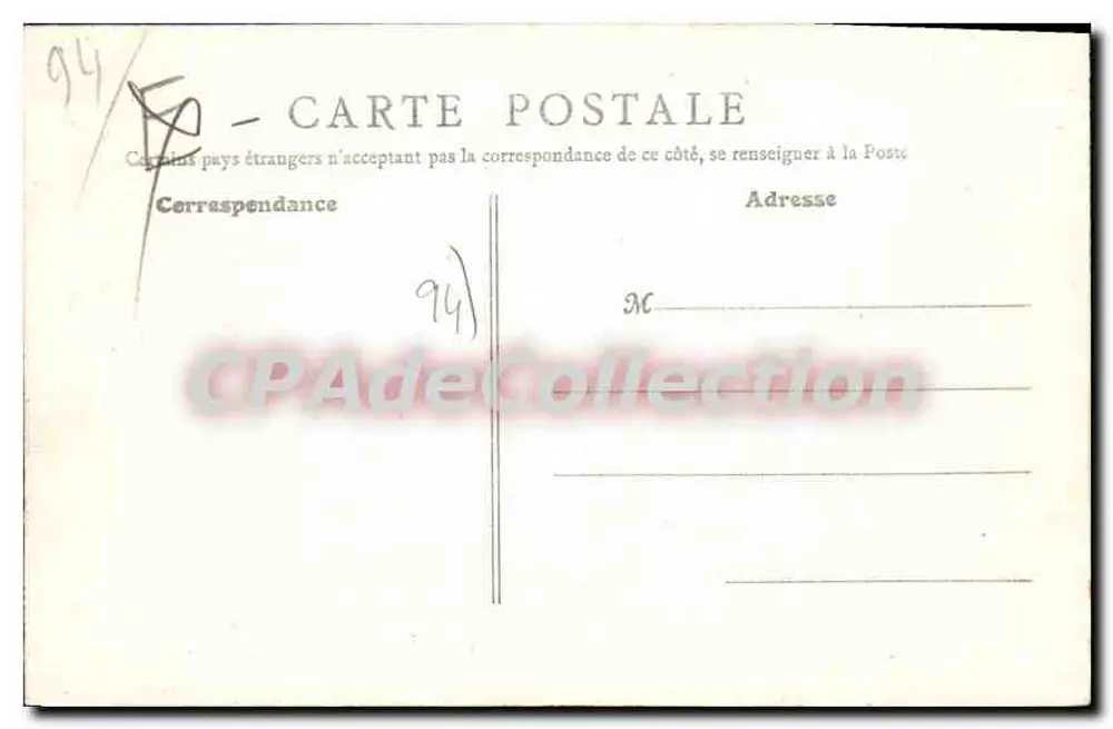 Joinville - O Ponte sobre a Marne — B.F., Paris, n°2 - Verso