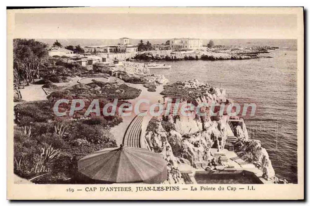 CABO DE ANTIBES, JUAN-LES-PINS — A Ponta do Cabo — Adia - Frente