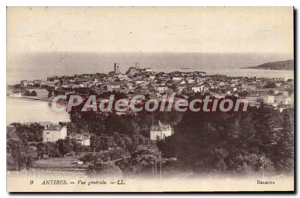 Antibes — Vista geral — Selecta LL - Frente