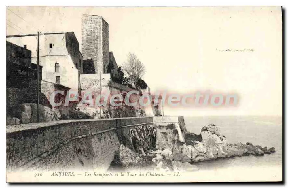 Antibes — Die Mauern und der Schlossturm — LL. n° 710 - Vorderseite