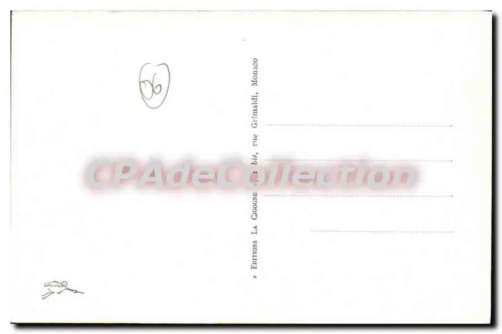 Beaulieu-sur-Mer — A Baía das Formigas e o Hotel Bristol — editor CPADeCollection - Verso