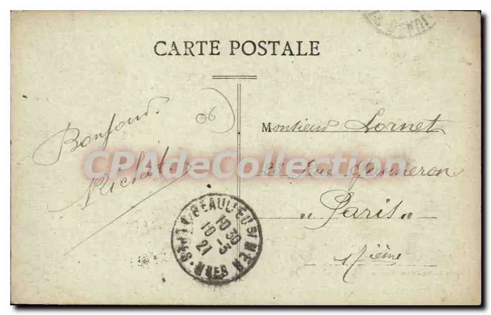 Beaulieu-sur-Mer — A Reserva — Os Jardins — Livraria Rivière, editora, Beaulieu - Verso
