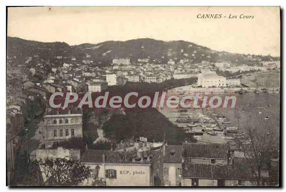 CANNES - Les Cours — vista panorâmica — RCP, foto - Frente