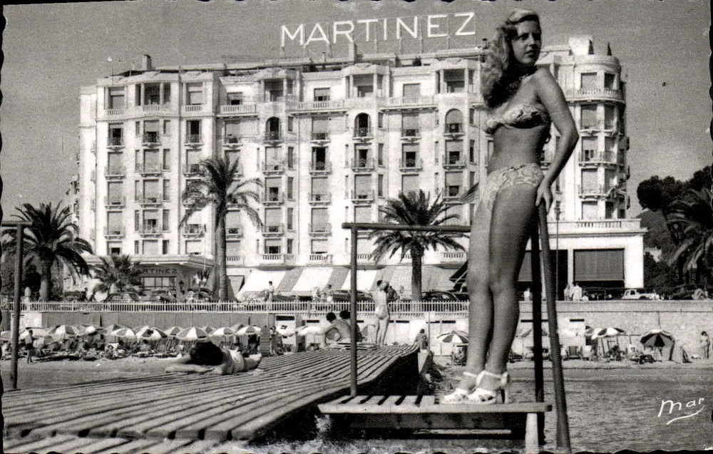 O Martinez - Cannes — hotel de luxo — editor Mar - Frente
