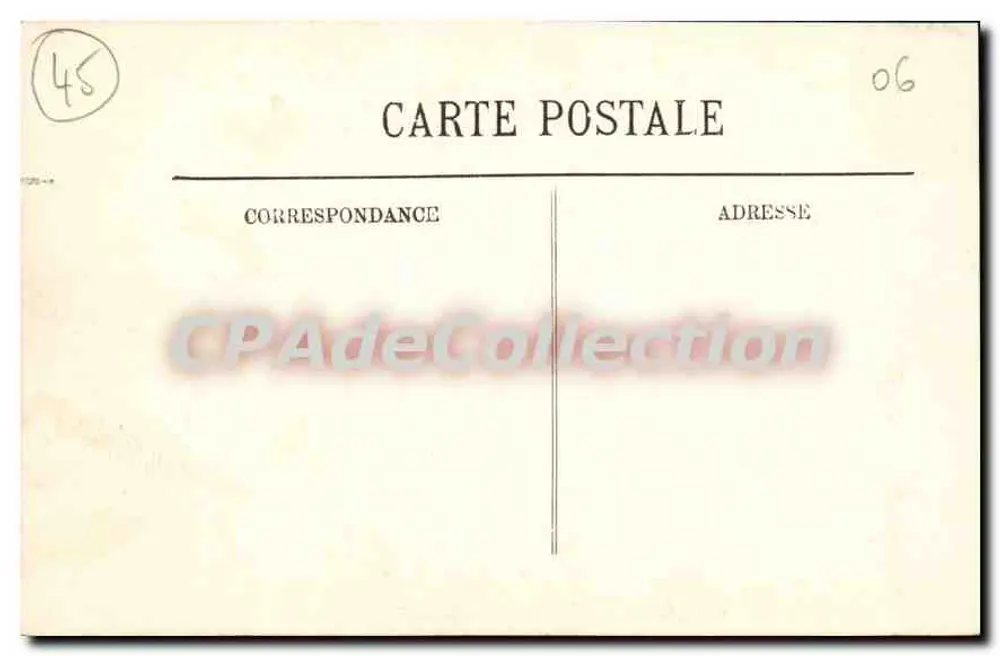 CANNES — O Casino Municipal — LL. — n° 58 - Verso