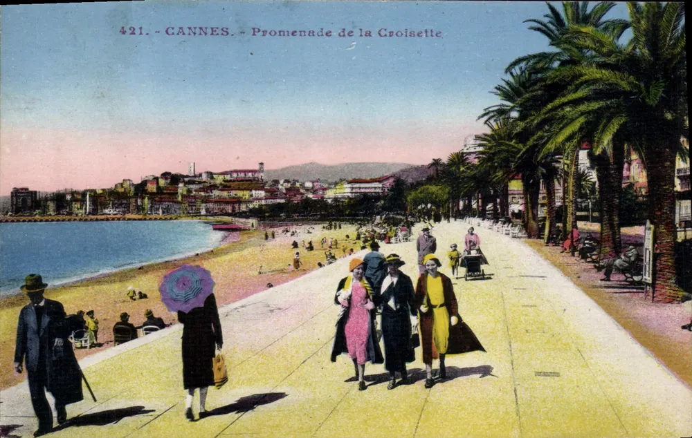 CANNES - Passeio da Croisette — editor L. Gilletta e Cie, n° 421 - Frente