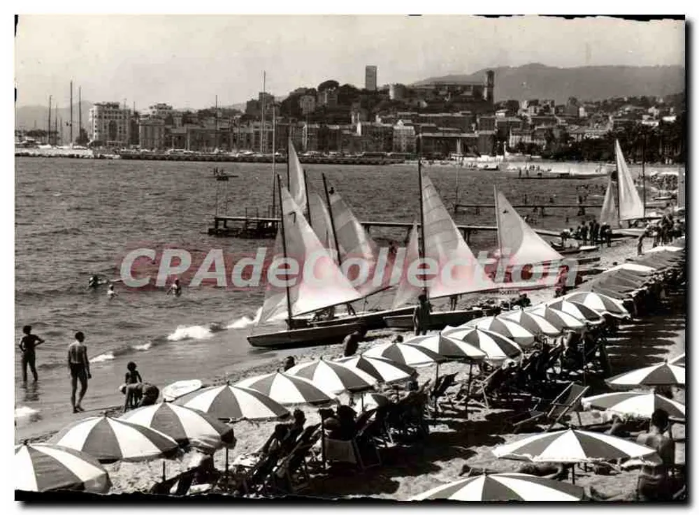Cannes — A Praia e o Suquet — Edições GILLETTE - Frente