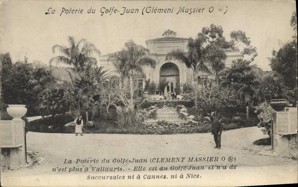 La Poterie du Golfe-Juan — Clément Massier O — Verlag - Vorderseite