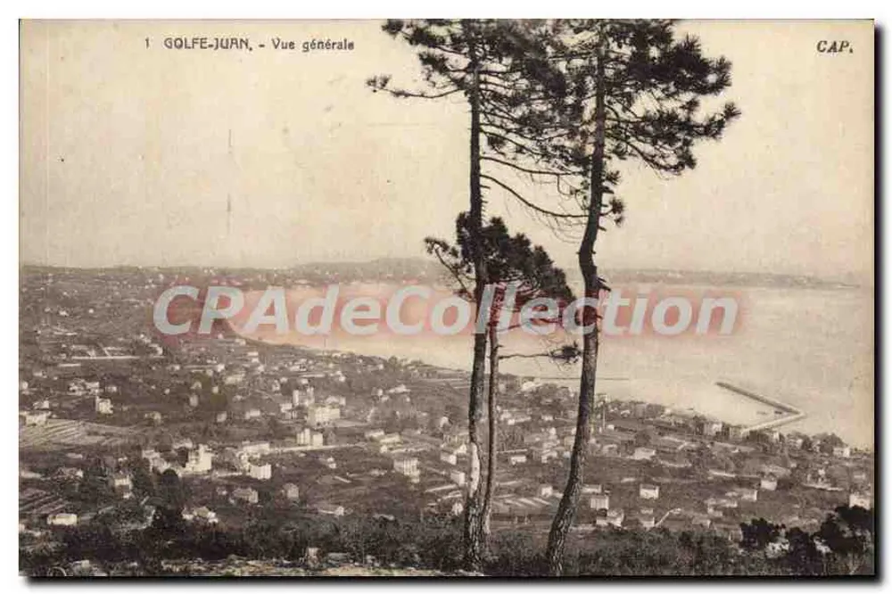 Golfe-Juan — Vista geral — CAP, editor - Frente