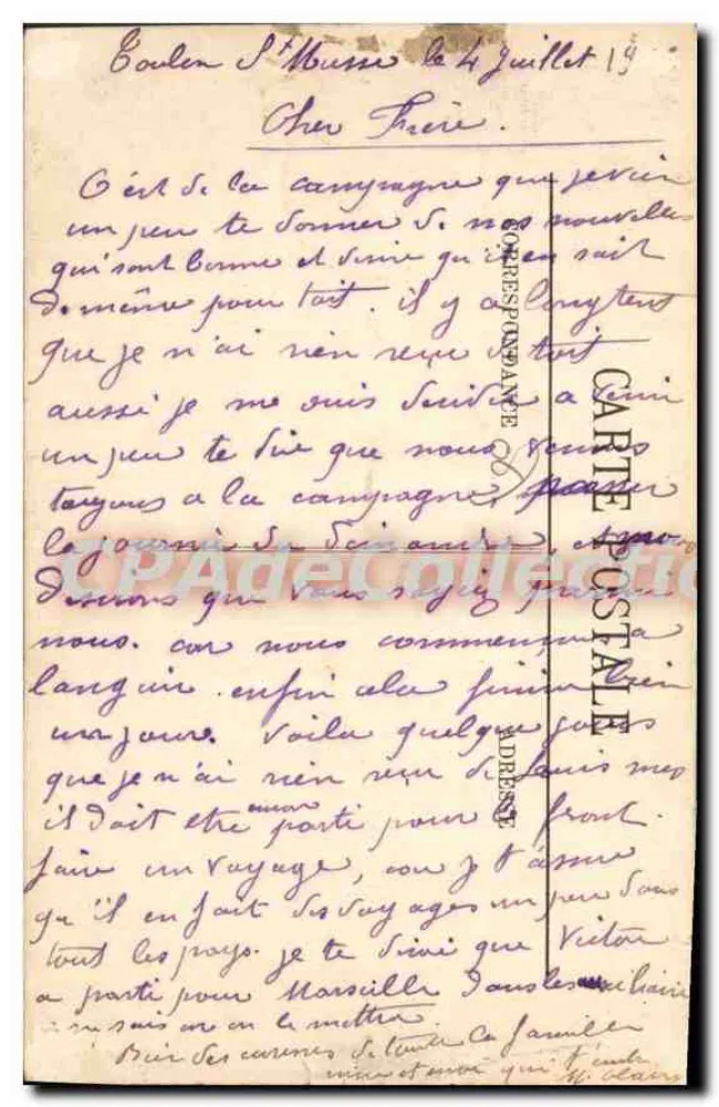 Grasse — A Igreja — A Cour — LL - Verso