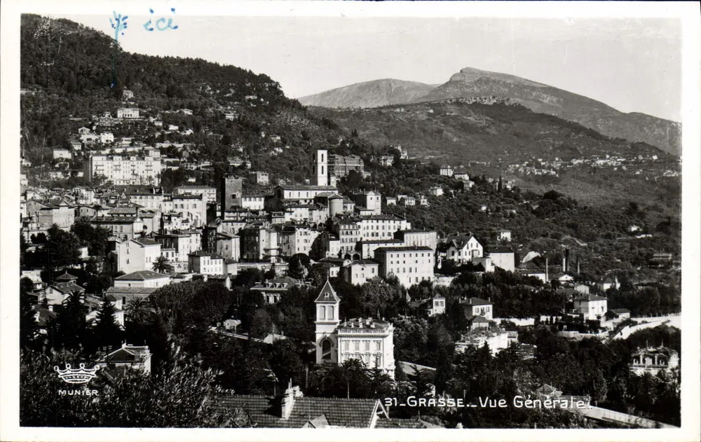 Grasse — Vista Geral — Edições de Arte Münter, n°31 - Frente